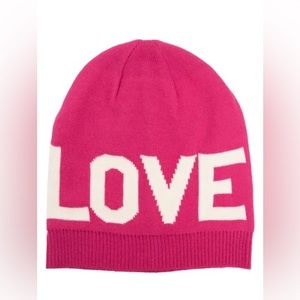 NWOT Rebecca Minkoff LOVE Stadium Beanie